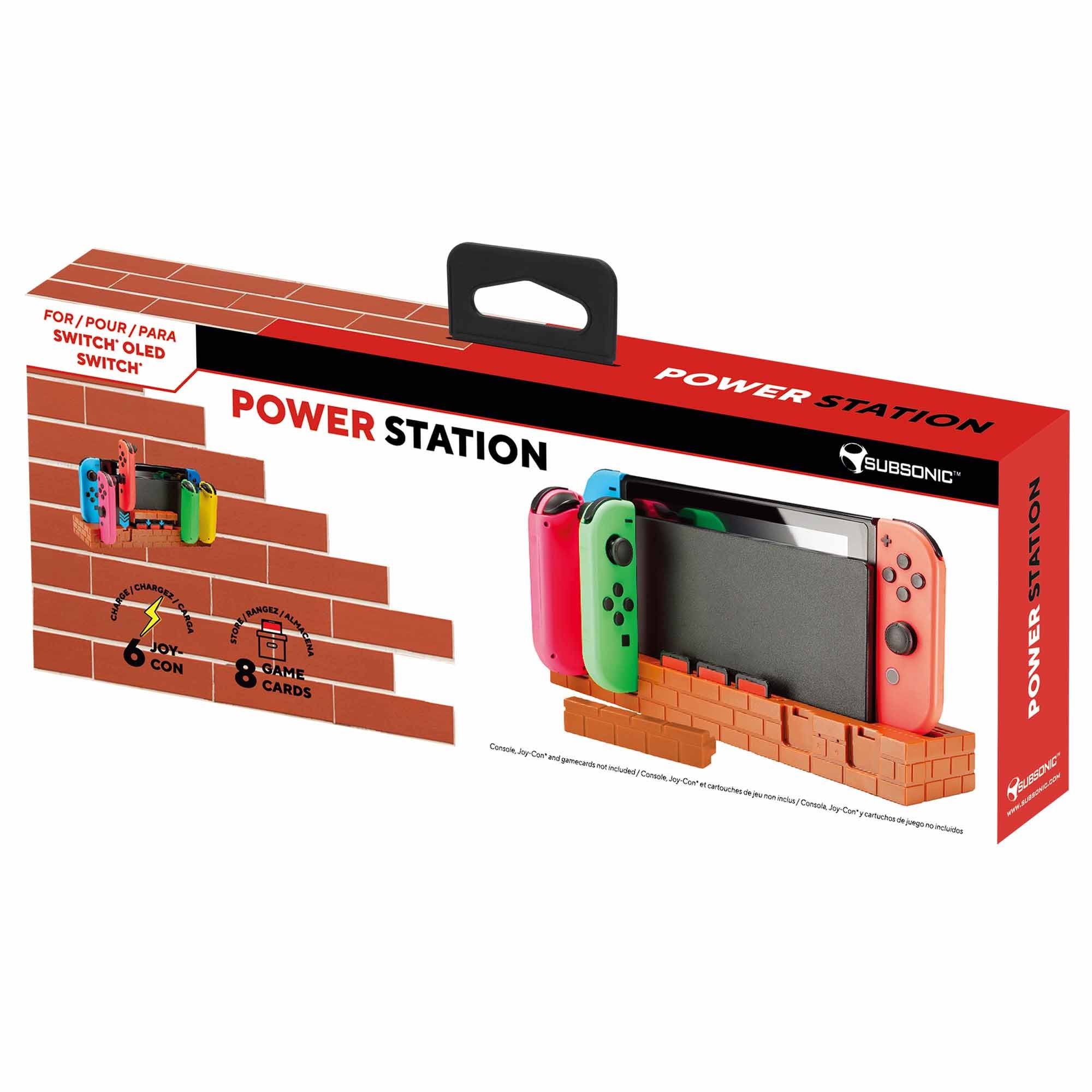 Chargeur POWERA Station de charge pour 4 Joy-con Switch