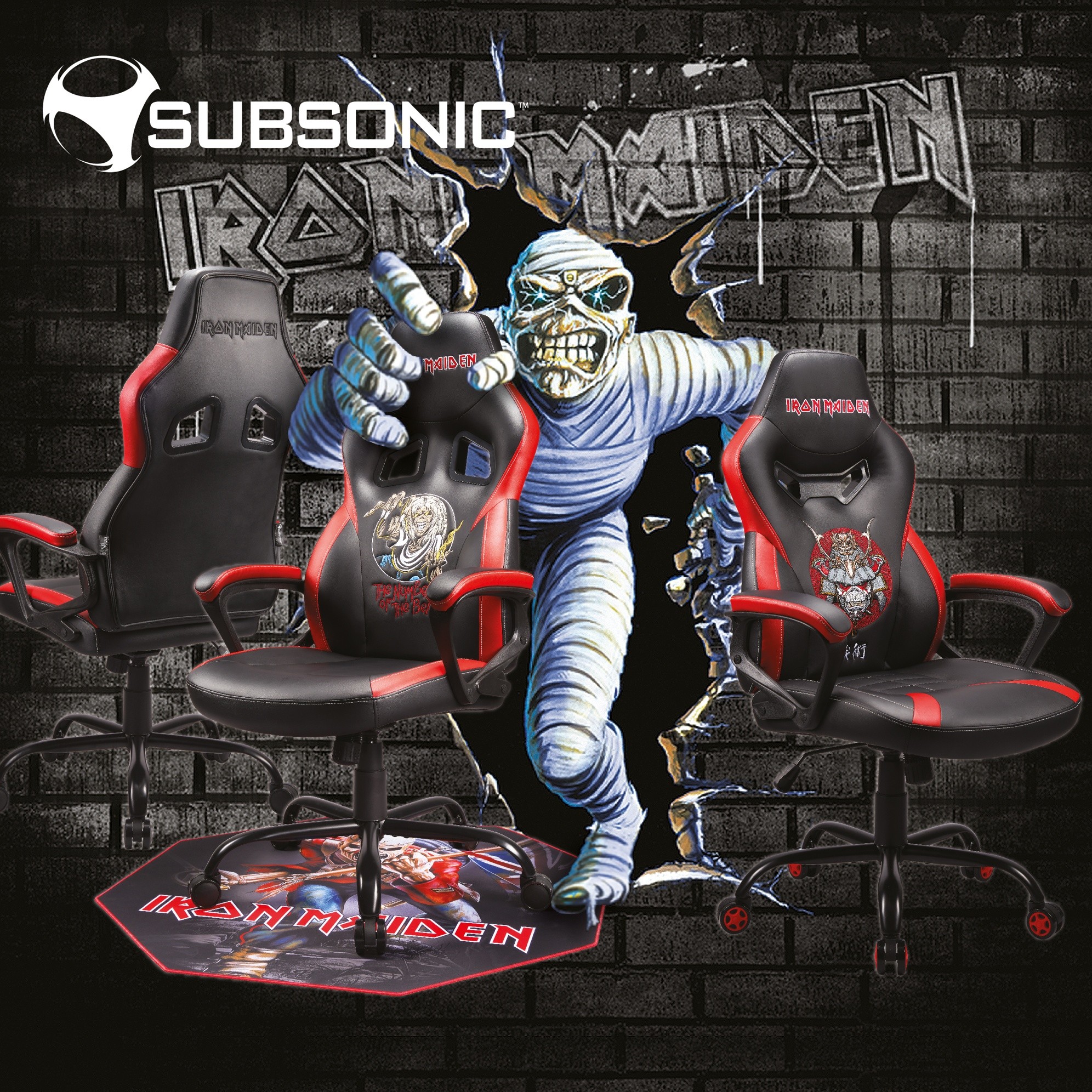 Iron Maiden Gaming Stuhl - Senjutsu