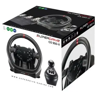 Volant de course gaming Superdrive GS950-X