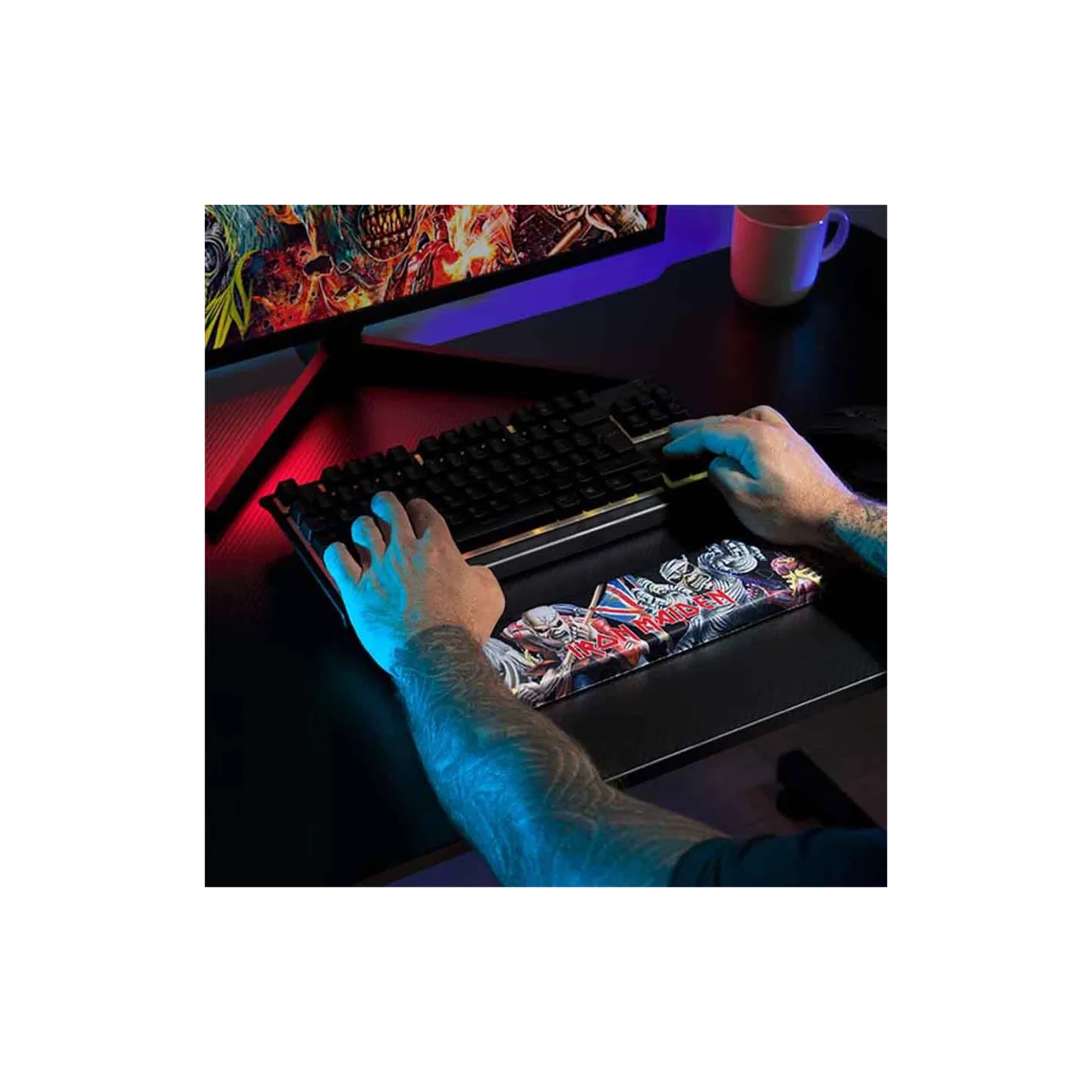 Repose poignet pour clavier Iron Maiden | Subsonic