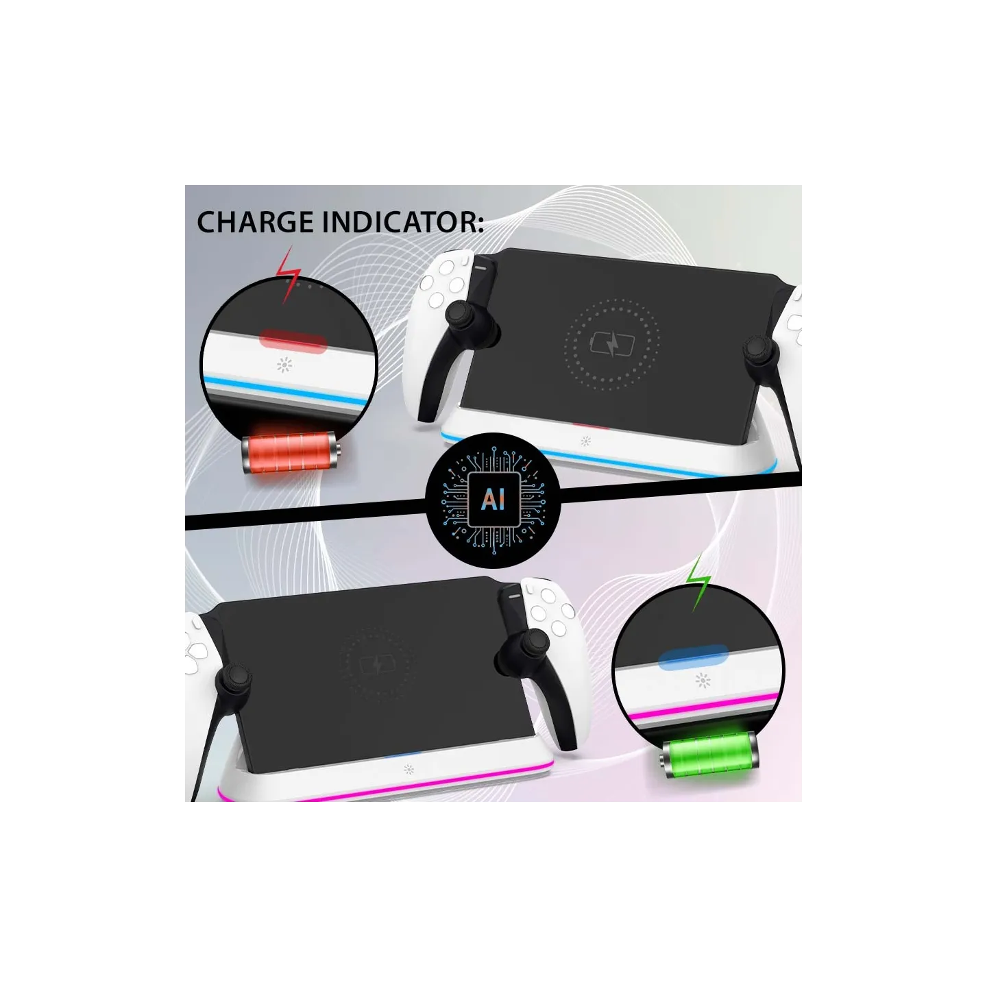 Portal charging LED dock | Subsonic