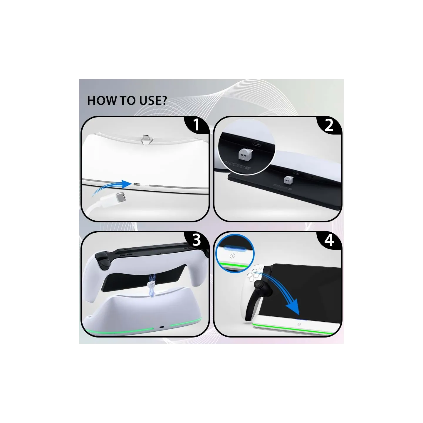 Portal charging LED dock | Subsonic