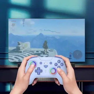 Manette Switch sans fil LED - Bleu | Subsonic