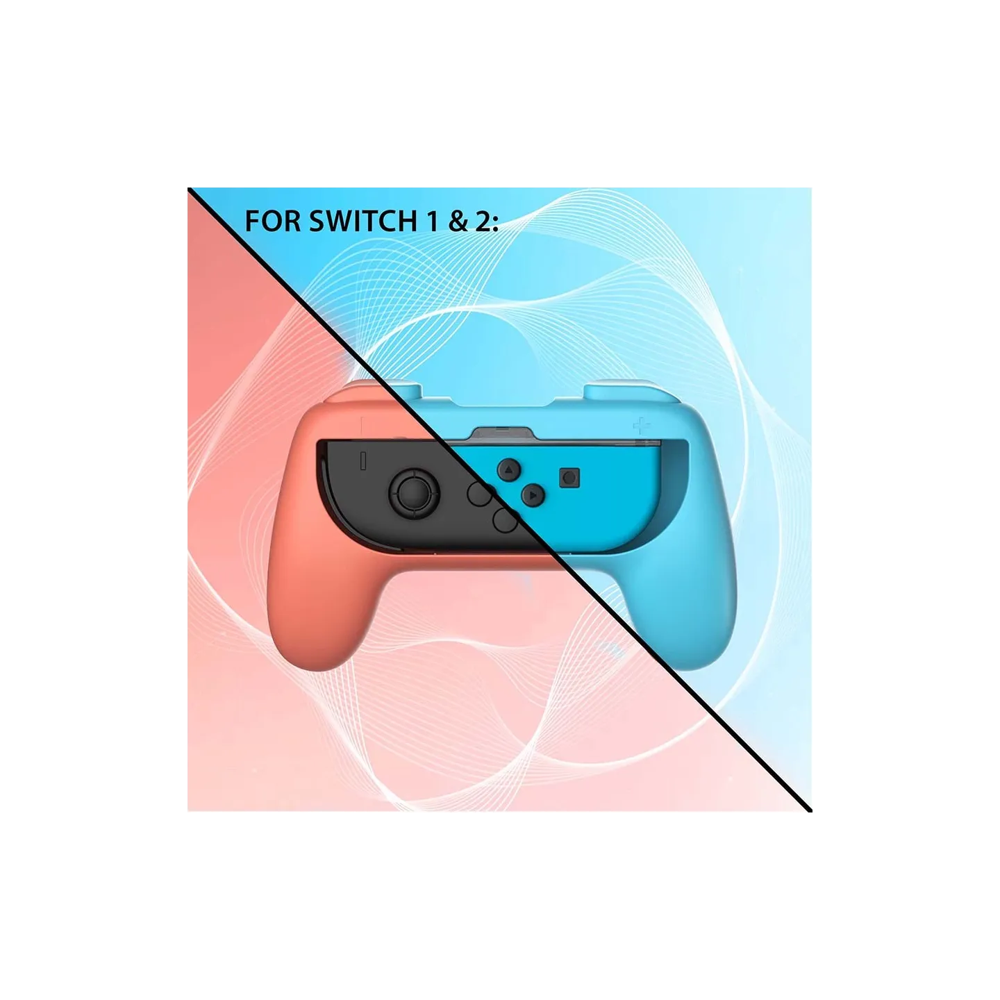 Grips manette confort Joy-Cons Switch & Switch 2 | Subsonic