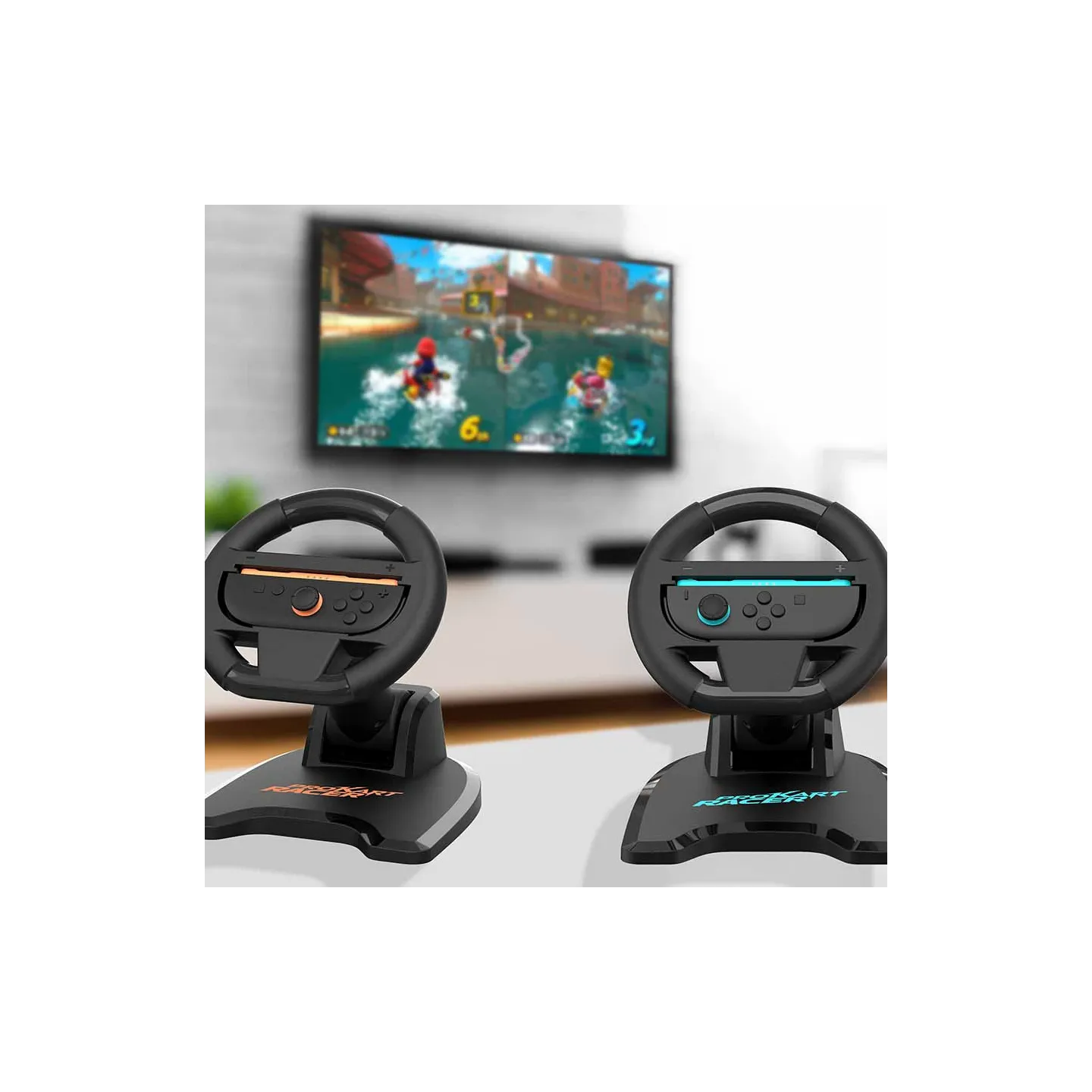 Pack de 2 volants pliables pour Nintendo Switch 2 & Switch | Subsonic