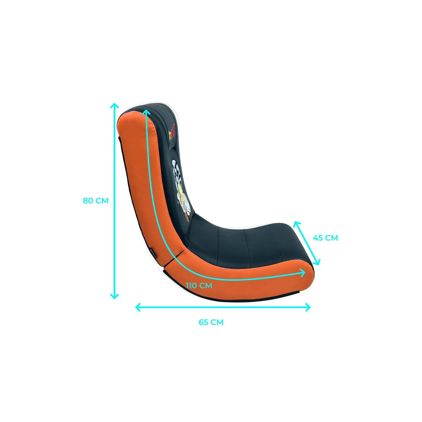 Chaise gaming à bascule - rocking chair Dragon Ball Z | Subsonic