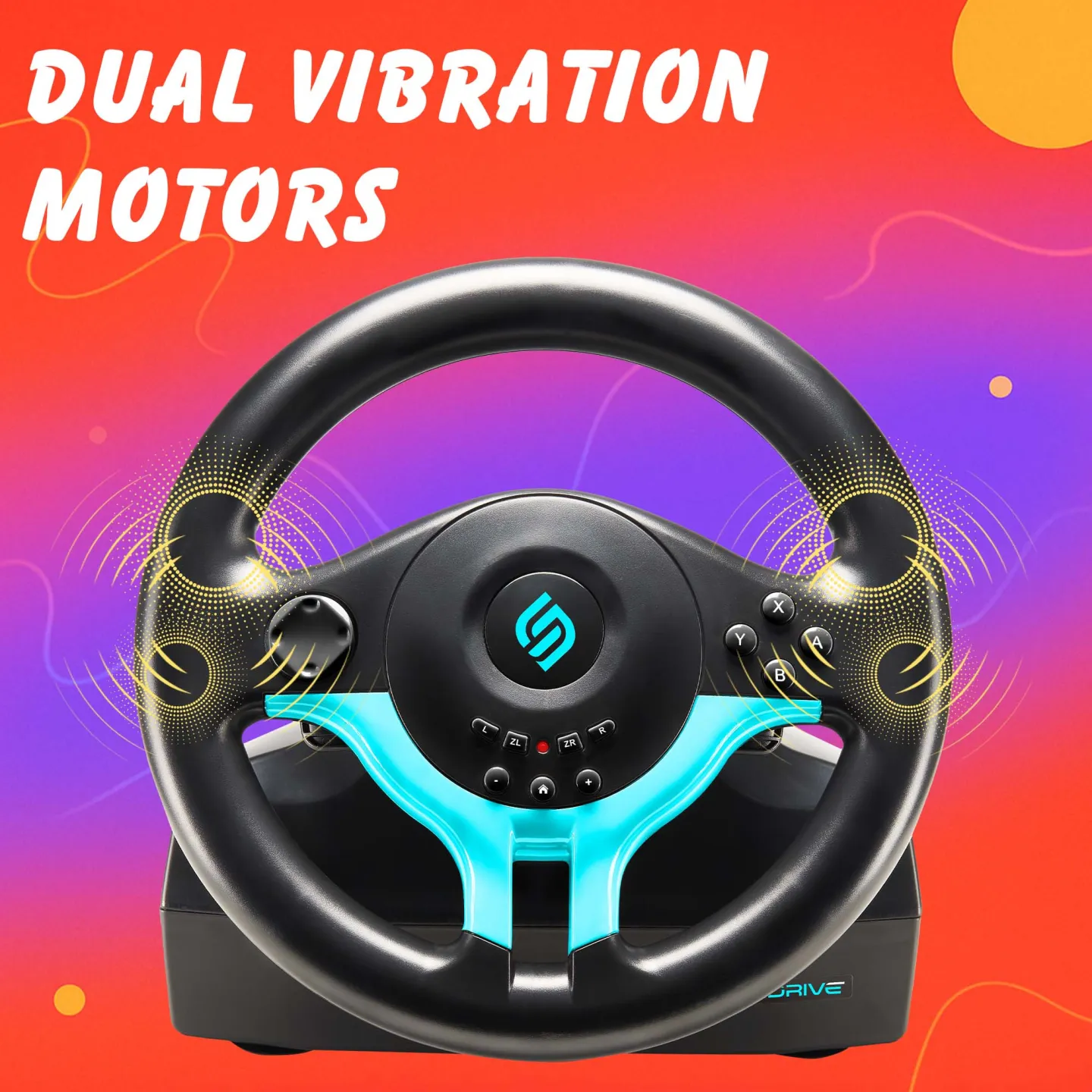 SV250-S | Volant Switch 2 & Switch - Bleu | Subsonic