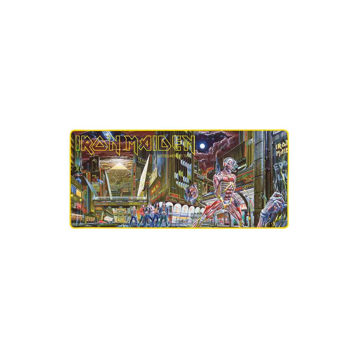 Tapis de souris XXL Iron Maiden - Somewhere In Time | Subsonic