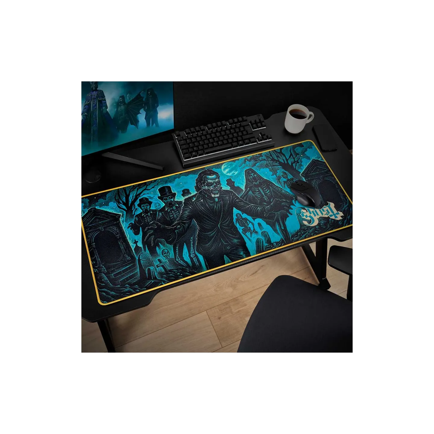 Tapis de souris XXL Ghost - Cryptwalker| Subsonic