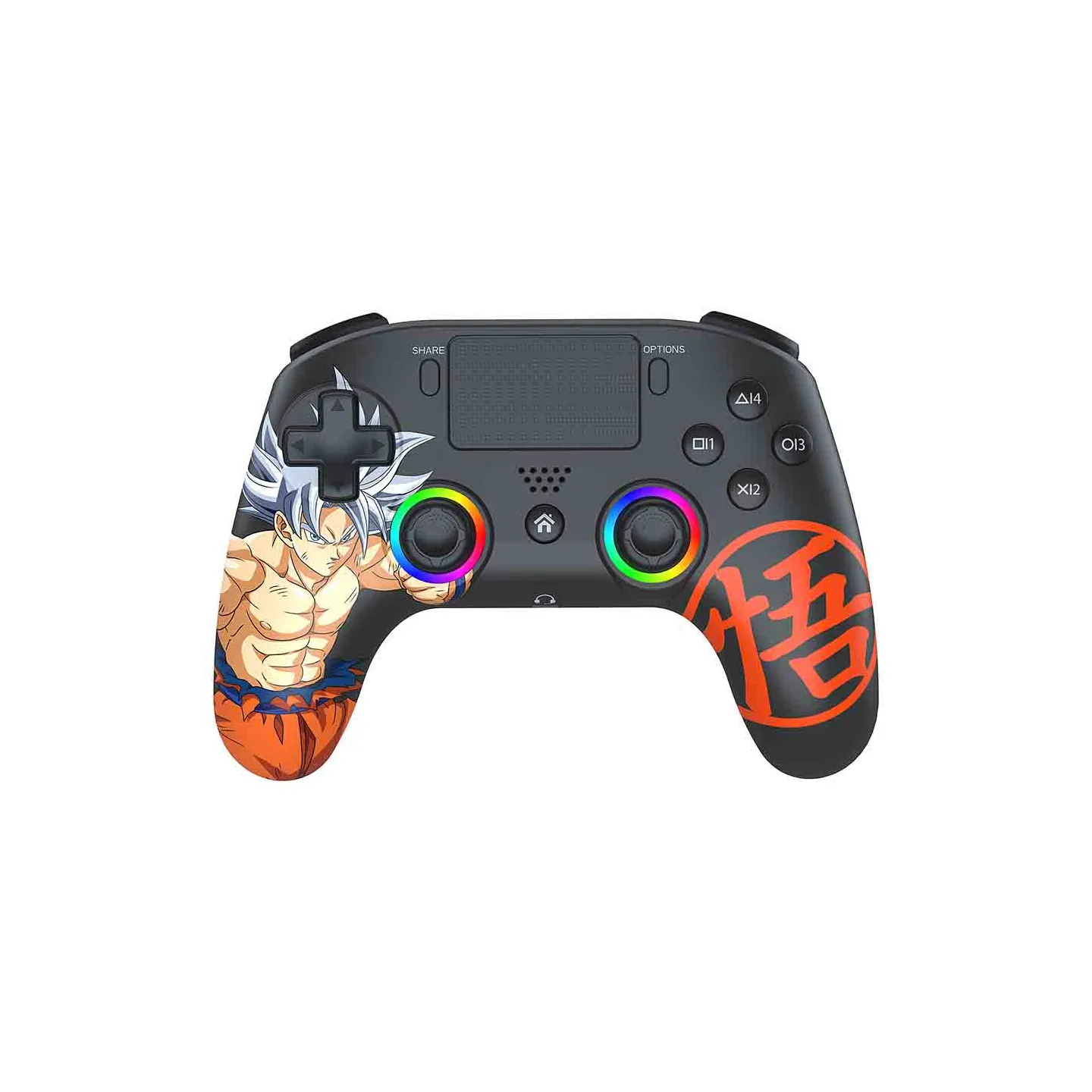 Wireless LED PS5 Controller Dragon Ball - Black | Subsonic