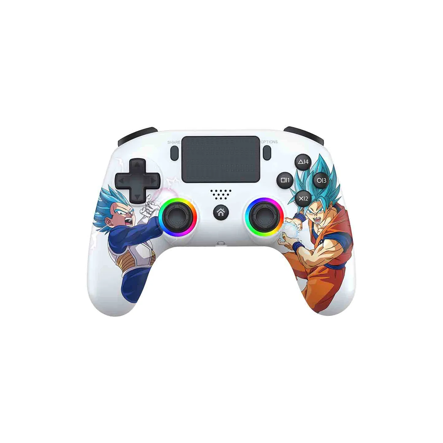 Wireless LED PS5 Controller Dragon Ball - White | Subsonic