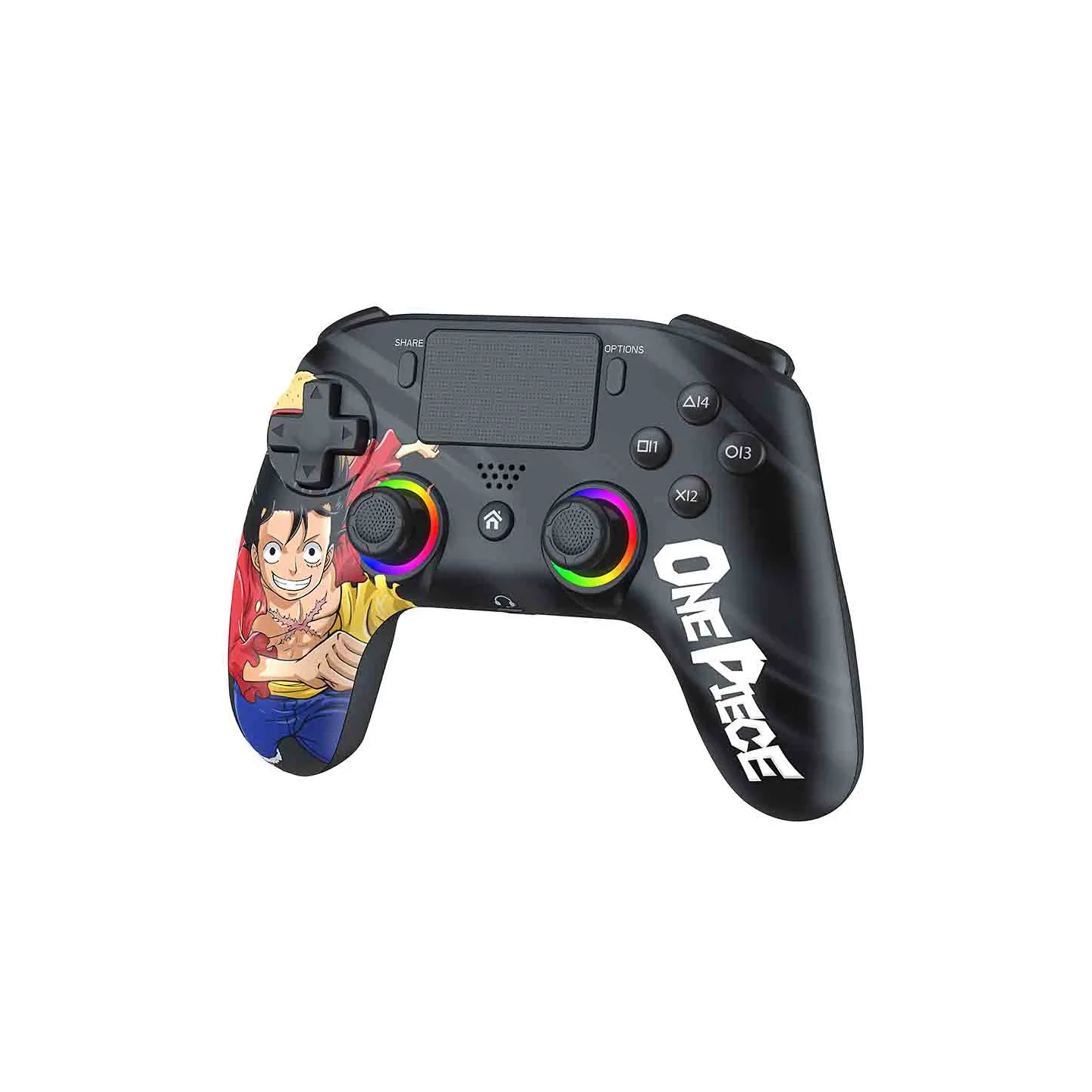 Wireless LED PS5 Controller One Piece - Black | Subsonic