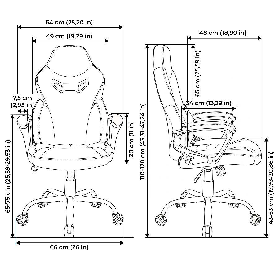 Chaise gaming Subsonic Harry Potter - ergonomic seat for children