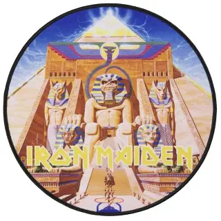 Iron Maiden Powerslave mouse pad