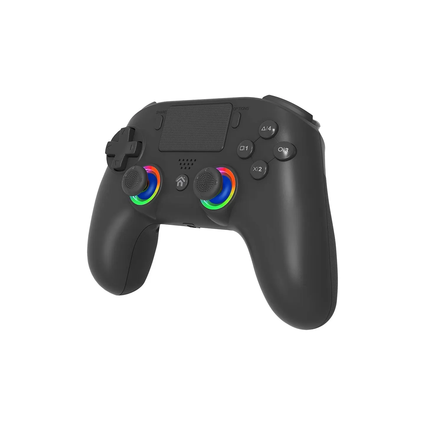 Manette PS5 sans fil LED - Noire | Subsonic