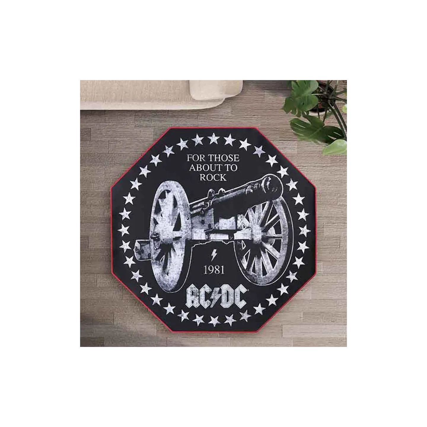 AC/DC gaming floor mat