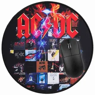 AC/DC mouse pad