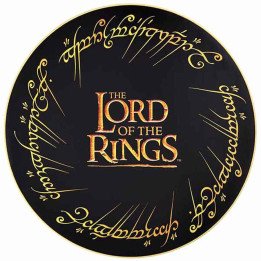 The Lors of the Rings gaming floor mat