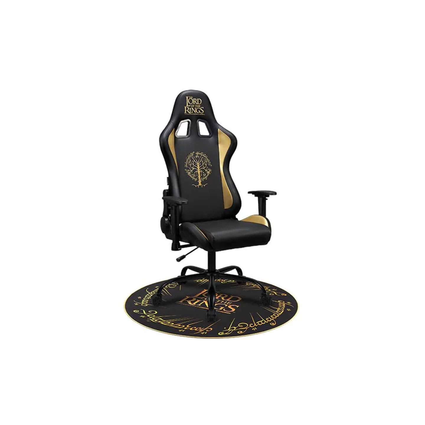 The Lors of the Rings gaming floor mat