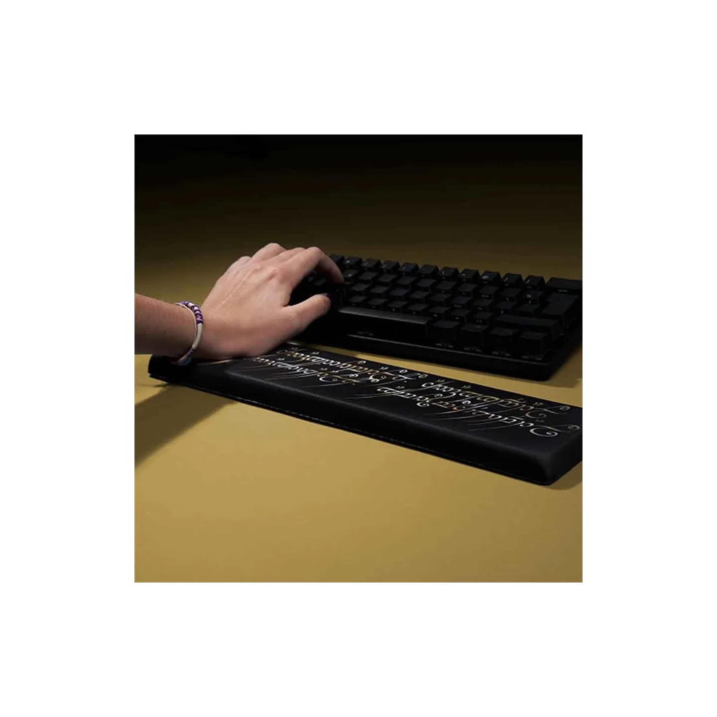 The Lors of the Rings wrist rest for keyboard