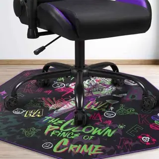 The joker gaming floor mat