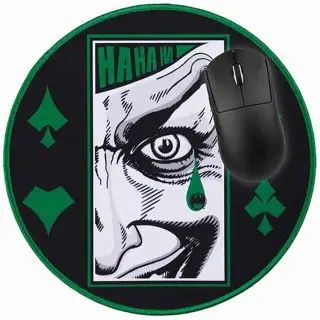 the Joker mouse pad