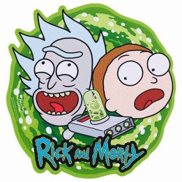 Rick and Morty mouse pad