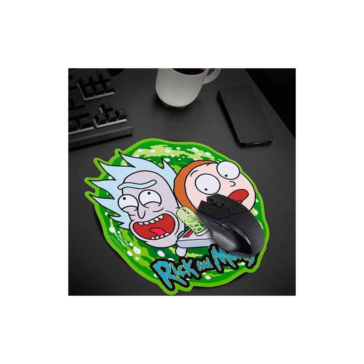 Rick and Morty mouse pad