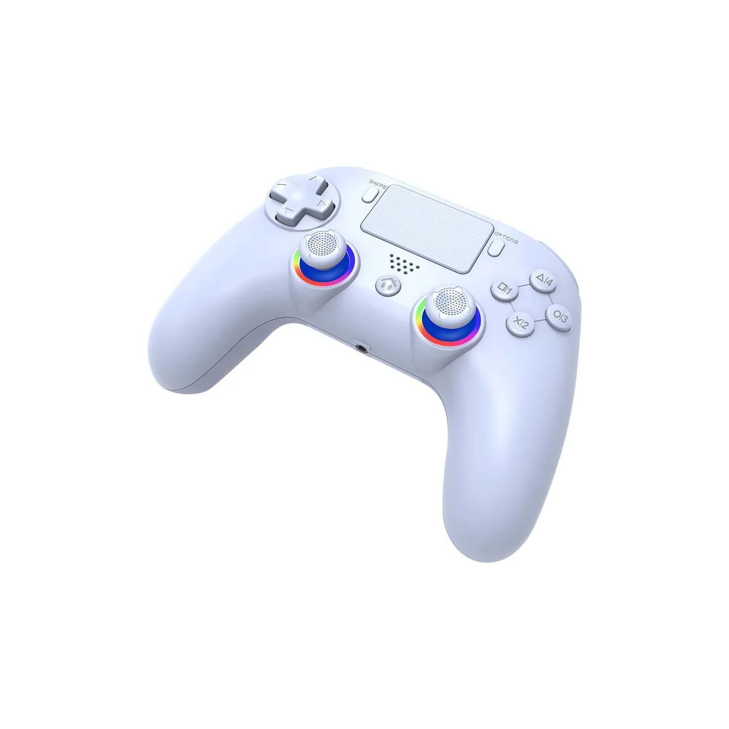 Manette PS5 sans fil LED - Blanche | Subsonic