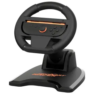 Pack of 2 steering wheel for joycons Switch 1 & 2