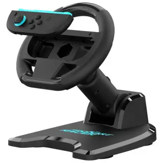 Pack of 2 steering wheel for joycons Switch 1 & 2