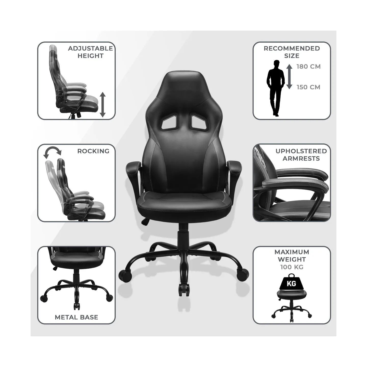 Superman gamer desk chair | Subsonic