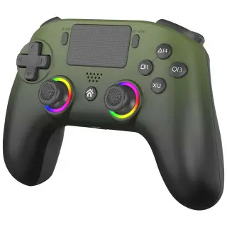 Manette PS5 sans fil LED - Verte | Subsonic