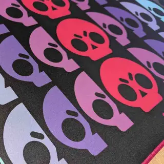 Brawl Stars Skull XXL mouse pad